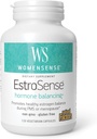 Factores naturales MujerSense EstroSense - Daily Hormonal Balance Support Supplement - Supports Healthy Menstration " Menopause - Non-GMO Natural Supplement - 120 Vegetarian Capsules (60 Servings)