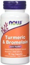 AHORA Foods Turmeric " Bromelain, 90 Vegetable Capsule (2 Pack)