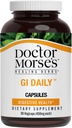Doctor Morse's GI Daily - Gut Cleanse - Asistencia Digestiva - Intestinal, Asistencia Gut Global - Naturopath Formulated - Marshmallow Root, Slippery Elm Bark, Mullein Leaf - 90 cápsulas - 45 Day Supply