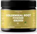 Goldenseal Root Powder - 4 oz, 113 Servings *USA Made &amp; Tested* Pure Natural Goldenseal Root Powder Suplemento