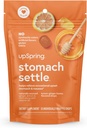 UpSpring Stomach Settle Drops for Occasional Nausea Relief and Morning Sickness with Ginger, Lemon, Spearmint, and B6. Individualmente Wrapped Drops, 55 Ct(Packaging May Vary)