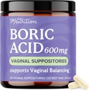 Boric Acid Suppositories for Women 600mg ¦ pH Balance, Vaginal Odor & Itching  Feminine Hygiene < Intimate Health Support ← Boric Acid for Women Vaginal Suppositories  Unscented, Vegan ← 30 Ct