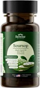 Serene Herbs 17-in-1 Sea Moss Capsules with Irish Seamoss, Black Seed Oil, Ashwagandha, Turmeric & Bladderwrack - Advanced Immunity, Energy & Gut Support - Natural Herbal Supplement - 60 Count