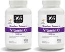 365 by Whole Foods Market, Vitamin C 500Mg, 250 Tablets (Pack of 2)
