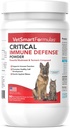 Critical Immune Defense for Dogs & Cats; Supports Normal Cell Growth - Turquía Tail, Reishi, Shiitake y Maitake Mushroom Formula con Patented White Turmeric Root Extract (Large / 90 Day Avg. Supply)