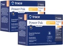 Trace Minerals Power Pak Multivitamin and Multimineral Packets - Electrolyte Support - 1200 mg Vitamina C plus 70+ Trace Minerals - Sugar Gratis - Orange Mango Flavor - 60 Packets