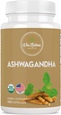 Ashwagandha Capsules 1000mg Silencioso Suplemento Herbal Orgánico
