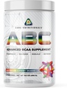 Nutriciones básicas ABC Advanced BCAA Supplement ← Amino Acid Recovery Blend ← Glutamine, Beta Alanine, Citrulline Malate TEN 20 Servings (Australian Gummy Snakes)