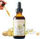 Urban Moonshine Calm Tummy Bitters - Certified Organic - Relief for Nausea & Upset Stomach* - Bloating Relief* - Soothes Digestion* - Digestive Bitters - Gluten Free Herbal Supplement - 2 Fl Oz