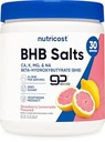 Nutricost BHB Salts Drink Mix (30 Servings, Strawberry Lemonade Flavored) (5G BHB Por Serving) - 0G Total Azúcares, Producto Vegetariano