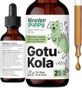 Forever Puppy Gotu Kola Drops for Dogs - Centella Asiatica " Gotu Kola Extract for Brain Health Support - Liquid Brain Supplement for Dogs of All Breeds " Sizes - 2 oz