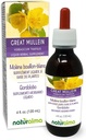 Naturalma Gran Mullein o Mullein Común (Verbascum thapsus) Flor y hoja Hidrocarburo Sin alcohol Tintura - 4 fl oz Extracto líquido en gotas - Suplemento Herbal - Vegan