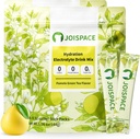 JOISPACE Electrolyte Drink Mix with Tea Polyphenols ← Fast Hydration &amp; Electrolytes Boost ← Non-GMO, Vegan, Gluten-Free ← Pomelo Tea, 32 Servings