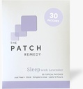 The Patch Remedy Sleep with Lavender Patch ← Valerian, Passionflower, Hops, Magnesium Glycinate, Lavender ← 30 Patches
