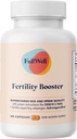 FullWell Fertility Booster para Hombres &amp; Mujeres Silenciosos Concepción Apoyo para la Calidad del Huevo Saludable, Motilidad del Esperma y Fuerza ← Dietitian-Formulated ← Ashwagandha, CoQ10 & NAC, 3er Partido Tested, 30 Servings