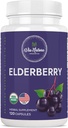 Elderberry Capsules 1000mg ← Suplemento Herbal Orgánica tención 120 Capsules