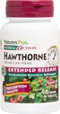 Naturalezas Más Activos Herbal Hawthorne - 300mg, 3.2% Vitexin, 30 Tablas Vegan - 30 Servimientos