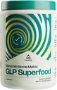 Superalimentos de nivelUp® GLP – con Akkermansia Probiótico, Prebióticos, Postbióticos, Enzimas digestivas " Polyphenols ¦ Fiber-Powered Gut Drink ¦ Keto, Vegan, Zero Sugar (Unflavored)
