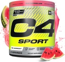 Cellucor C4 Sport Pre Workout Powder - NSF certificado para el deporte - Elite Hydration - 200mg Caffeine + Creatina + Beta-Alanina - Electrolitos y Suplemento de Energía - Watermelon, 20 Servings