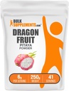 BulkSupplements.com Pasta de frutas Dragón - Suplemento de frutas Dragón, Polvo Pitaya Rosa - Gluten Gratis, 6g por Serving, 250g (8.8 oz) (Pack of 1)