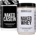 NAKED Grass Fed Protein Bundle: 1LB Casein and 1LB Vanilla Whey