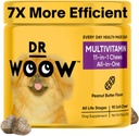 Multivitaminas para perros - Vitaminas diarias para perros ← Gut Immune Health, Joint Heart Eye Support  Suplementos para perros Glucosamine Chondroitin, Digestion Probiotics, Omega 3 Fish Oil  90 Ct