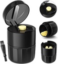 Pill Crusher Pill Grinder Pill Cutter con caja de almacenamiento Crushers para mascotas