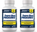 SUPER BETA PROSTATE Apoyo Suplemento para la Salud de los Hombres - Reducir los Viajes de Baño, Promover el sueño, Mejor Vaciado de la Vejiga &amp; Prostata Saludable, Beta Sitosterol - 60 Conde (Pack of 2)