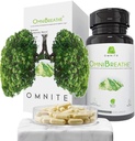 OMNIBREATHE Respiratory Wellness Lung Supplement, Quit Smoking Aid Quit Smoking, Lungs Detox for Smokers, with Mullein Leaf Extract for Lungs Clear Mucus,60 Veg Capsules