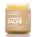 Calendula Salve, Calendula Cream, Dibujo Salve, Calendula Ungüento, Ora Impresionante Herbal, Cocot Salve libre hecho con Calendula orgánica y Licorice Root, 4 oz