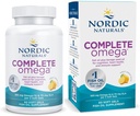 Naturales nórdicos Omega completo, sabor de limón - 60 geles blandos - 565 mg Omega-3 - EPA &amp; DHA con añadido GLA - Esquí saludable, Cognición, Mood positivo - No GMO - 30 Actuaciones