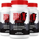 (3 Pack) Tribal Force X Capsules, TribalForceXL Max Performance Support For Hombre, TribalForce X All Natural Pills, TribalForces XXL Male Formula for Lasting Energy, TribalForces X Review (180 cápsulas)