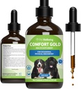 Pet Wellbeing Comfort Gold for Dogs - Supports Canine Physical Comfort, Healthy Circulation, Corydalis, Turmeric - Veterinarian-Formulated Herbal Suplemento 4 oz (118 ml)