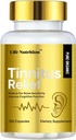 Life Nutrition 1200MG Tinnitus Relief for Ringing Ears,OTC Flavonoid Ear Health Vitamins,Bioflavonoids &amp; Vitamina C,120 Caplets