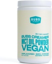 BUBS Naturals MCT Oil Powder - Premium MCT Oil & Keto Coffee Creamer - Vegan & Paleo Friendly - Grasas de coco saludables + Bajo Carb - Fuente de energía sin lácteos para Shakes, Smoothies & Baking (10.6 oz)