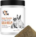 Kelp Powder para Perro &amp; Cat - Orgánica Sea Kelp Suplemento Granules Powder (16 Oz, 1 Libra)