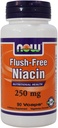 AHORA Niacina sin fluido 250mg, 90 cápsulas (Pack of 2)