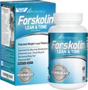 BioGenetic Labs Forskolin Lean &amp; Tone - Píldoras de pérdida de peso - Corporal Fórmula de quemador de grasa y mantenimiento de la masa muscular para hombres y mujeres Appetite Suppressant - 60 cápsulas - Vegetarian
