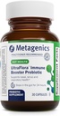 Metagenics UltraFlora Immune Booster Probiotic - Shelf-Stable Probiotic for Daily Immune Support* - Supports Healthy Nasal, Sinus &amp; Respiratory Function* - 30 Count