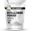 ¡Es sólo! - Beta-Alanine Powder, Pre-Workout Suplemento, 250g Bulk, Desflavorado, 3000mg Por Serving (250g / 83 Servimientos)
