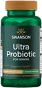 Swanson Ultra Probiótico para Seniors 30 Billion Cfu 60 Veg Capsules