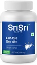 Sri Sri Productos Liv-On - 60 Tab (para todos los problemas relacionados con el hígado) X 1