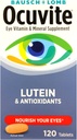 Bausch &amp; Lomb Ocuvite con Lutein - 120 Tablets