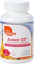 Zahler Junior D3 Chewable 1000IU, Niños Vitamina D, Gran Tasting Chewable Vitamina D para niños, Optimal Vitamina D3 1000 UI para niños,Certified Kosher, 240 Tablas Chewable