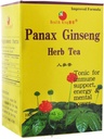 Salud Rey Panax Ginseng Herb Tea, Teabags, 20-Count Box (Pack of 4)