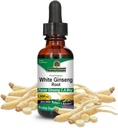 Respuesta de la naturaleza White Ginseng Root Alcohol Gratis 1 Fluid Ounce ← Immune Support ¦ Promotes Cognitive Function ← Clarity Mental y Focus