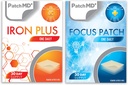 Iron Plus " Focus Topical Patch Bundle - 30 días de suministro