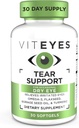 Viteyes Soporte para el oído Soothing Blend, Ocasional Dry Eye Supplement, No Eye Drops, Redness Relief, Eye Vitamin, Alergy Support for Itchy Eyes, Omega-3 Fish Oil, 30 Softgels