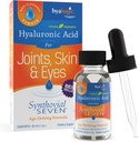 Hyalogic Synthovial Seven - Oral Hyaluronic Acid Suplemento 1oz - Liquid HA Soporta Skin, Eye y Lip Hydration - Vegan, Gluten Free 1 Ounce