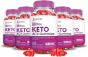 Laboratorios justificados (5 Pack Bliss Keto ACV Gummies Advanced Formula 1000MG X 10 Bliss Boost Formulado con Pomegranate Beet Juice Powder B12 Vegan Non GMO 300 Gummys